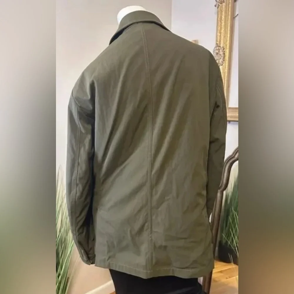 Aspesi Green Detachable Thermore Wool Lined Field Jacket XXL - Picture 9 of 16